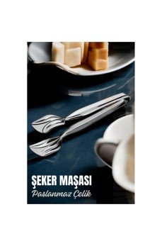 Şeker Maşası Paslanmaz Çelik Şeker Maşası Paslanmaz Çelik