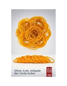 Ambalaj Lastiği - Paket Lastiği - Para Lastiği 64MM 150 Adet