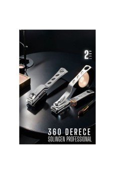 360 Derece Tırnak Makası 2 ADET Solingen Profesyonel 360 Derece Tırnak Makası 2 ADET Solingen Profesyonel