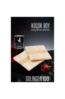 Ağda Spatulası Solingen Küçük Boy 100 ADET