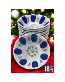 Melamin Çay Tabağı 18 Adet Geleneksel Türk Çay Bardağı Altlığı