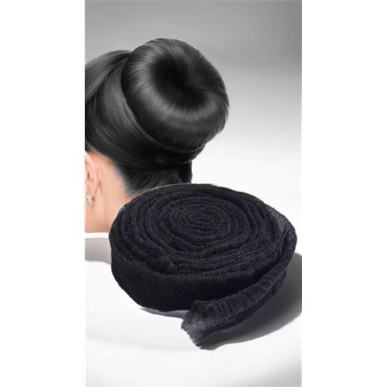 Saç Topuz Süngeri SİYAH 10 METRE Forero Design Saç Topuz Süngeri SİYAH 10 METRE Forero Design