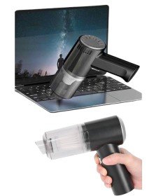 Oto Araç Ev Taşınabilir El Tipi Süpürge Mini Araç Süpürgesi Vakumlu