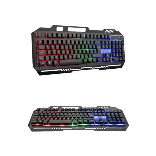 RGB Işıklı Klavye Q Klavye Mouse Hediyeli RGB Işıklı Klavye Q Klavye Mouse Hediyeli