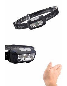 Kamp Lambası Kafa Feneri Kafa Lambası Ayarlanabilir Sensörlü Şarjlı