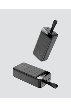 Yüksek Kapasiteli 50.000 mAh Powerbank – Type-C, Lightning ve Micro USB Uyumlu, Çoklu Cihaz Şarj Özellikli