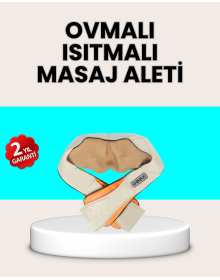 Ev Tipi Ovmalı Isıtmalı Boyun Omuz Bel Masaj Aleti Kolay Kullanım