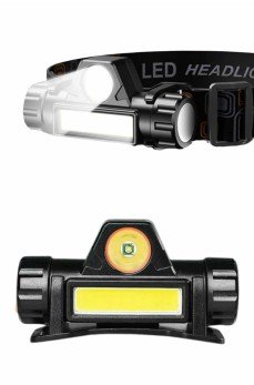 Kafa Lambası Çalışma Işığı Kafa Feneri Şarjlı Mıknatıslı Fenerli