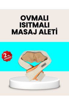 Ev Tipi Ovmalı Isıtmalı Boyun Omuz Bel Masaj Aleti Kolay Kullanım