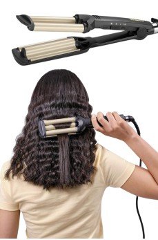 Tıraş Makinesi Profesyonel 3in1 Dijital Göstergeli 3 Başlıklı Erkek Bakım