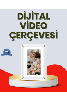 USB-C ile Hızlı Şarj ve Veri Aktarımı – 7 İnç Dijital Görüntü Çerçevesi