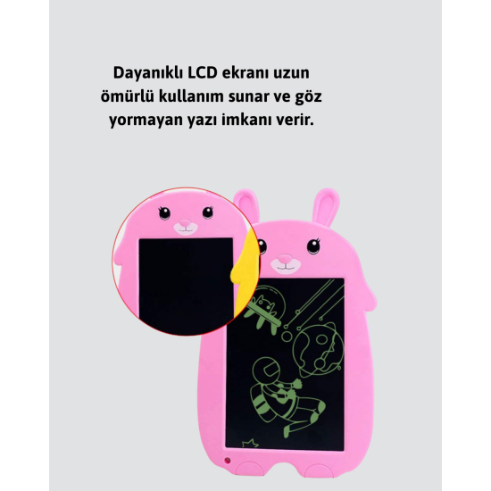 Yaratıcı Çocuklar İçin LCD Yazı Tableti | Esnek Ekran ve Uzun Ömürlü Pil Yaratıcı Çocuklar İçin LCD Yazı Tableti | Esnek Ekran ve Uzun Ömürlü Pil