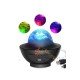 Çok Renkli Projektör Lamba Disko Topu Gece Lambası Kablosuz Çok Renkli Projektör Lamba Disko Topu Gece Lambası Kablosuz