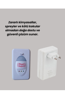 Elektrikli Böcek ve Fare Kovucu Prizden Çalışan Elektrikli Böcek ve Fare Kovucu Prizden Çalışan