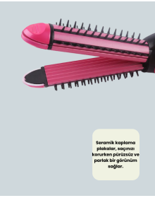 Kuaför Kalitesinde Saç Şekillendirici | Pratik Kullanım