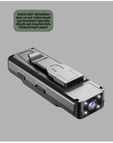 128GB Destekli Hareket Algılamalı Mini Kamera
