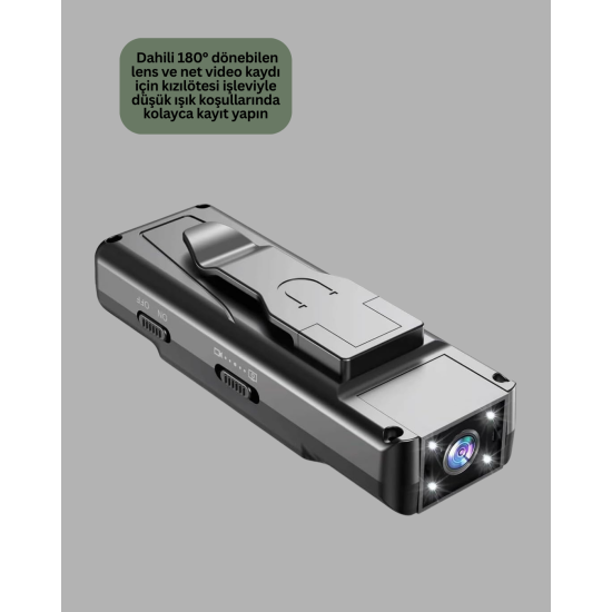 128GB Destekli Hareket Algılamalı Mini Kamera