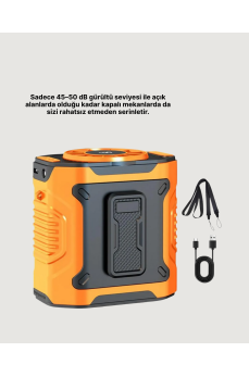 Taşınabilir Çok Fonksiyonlu Soğutma Fanı