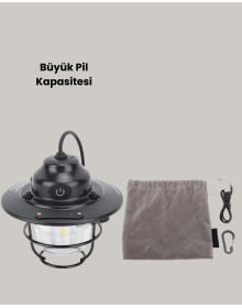 Uzun Ömürlü Bataryalı Outdoor LED Gece Lambası