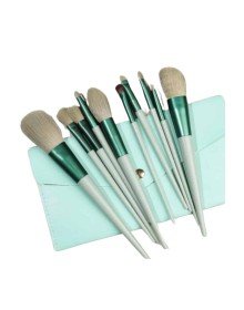 13 Parça Taşınabilir Kılıflı Profesyonel Makyaj Fırça Seti Pudra Allık Fondöten Fırçası