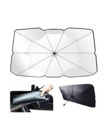 Taşınabilir Oto Cam Güneşliği Katlanabilir Tüm Araçlara Uyumlu Güneş Gölge Koruyucu