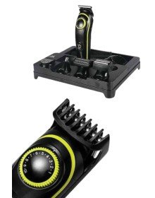 Unısex Çok Fonksiyonlu Bakım Seti Led Göstergeli Tıraş Makinesi Saç Sakal Vücut