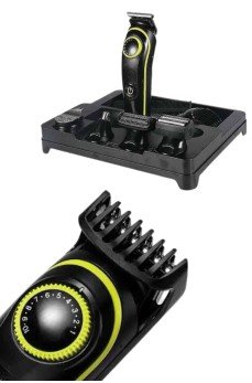 Unısex Çok Fonksiyonlu Bakım Seti Led Göstergeli Tıraş Makinesi Saç Sakal Vücut