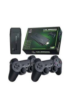 Retro Game Stick Çift Kol Kablosuz Atari Oyun Konsolu 2.4g Uyumlu Retro Game Stick Çift Kol Kablosuz Atari Oyun Konsolu 2.4g Uyumlu