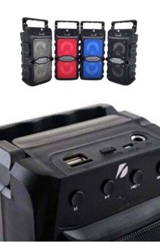 Çift Çıkışlı Güçlü Bataryalı Kablosuz Yüksek Ses Kaliteli Bluetooth Hoparlör Çift Çıkışlı Güçlü Bataryalı Kablosuz Yüksek Ses Kaliteli Bluetooth Hoparlör