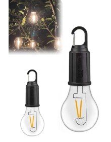 Taşınabilir Şarjlı Led Ampul Askılı Lamba Kamp Bahçe Lambası
