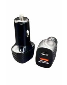 Type-C Girişli Araba Çakmaklık Şarj Cihazı 38W Oto Çakmaklık
