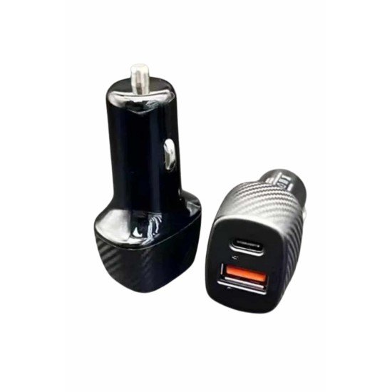 Type-C Girişli Araba Çakmaklık Şarj Cihazı 38W Oto Çakmaklık Type-C Girişli Araba Çakmaklık Şarj Cihazı 38W Oto Çakmaklık