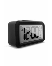 Dijital Işıklı Alarmlı Çalışma Masası Ekran Pilli Çalar Saat