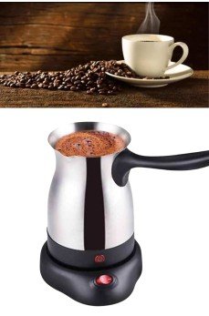 Çelik Kahve Makinesi Cezve 800 Watt Paslanmaz Çelik Türk Kahvesi Makinesi