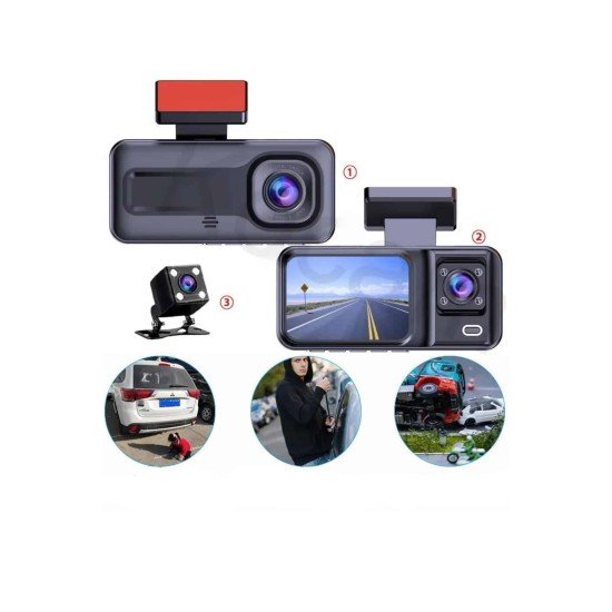 2 İnç Araç İçi Kameralı Ekran 1080P Full HD Kaliteli Hafıza Kart Destekli 2 İnç Araç İçi Kameralı Ekran 1080P Full HD Kaliteli Hafıza Kart Destekli