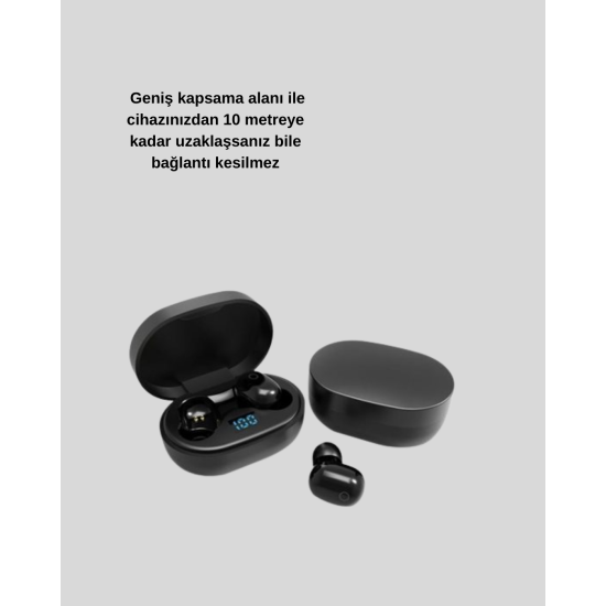 Katlanabilir Kablosuz Kulaklık | Yüksek Ses Kalitesi, 10 Metre Bağlantı Menzili