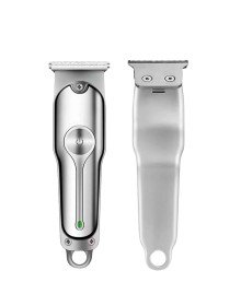 Paslanmaz Çelik Bıçaklı Kablosuz Şarjlı Dijital Göstergeli Tıraş Makinesi