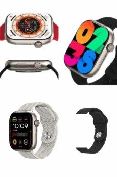 Akıllı Kol Saat Amoled Ekran Android ve İOS Uyumlu Arama Konuşma