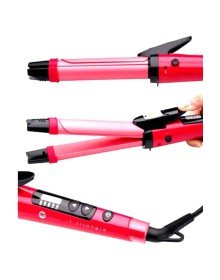 Saç Düzleştirici Şekillendirici Saç Maşası İkili Şekillendirici Isı Ayarlı