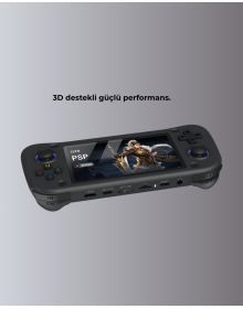 4.3” HD Ekranlı El Konsolu 64GB Hafıza Kartı ve 10000 Yüklü Oyun