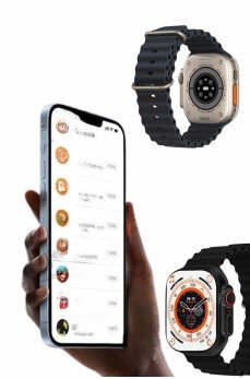 Android ve İOS Uyumlu Arama Konuşma Yapabilen Akıllı Saat Android ve İOS Uyumlu Arama Konuşma Yapabilen Akıllı Saat