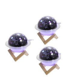 Hava Nemlendirici Led Işıklı Gece Lambası Yıldız Görünümlü Renk Değiştiren