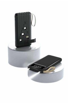 Powerbank 20.000 MAH Hızlı Şarj Özellikli Taşınabilir USB Girişli