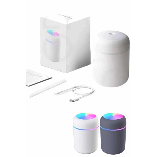 Humidifier LED Işıklı Mini Ortam Oda Kokusu Aromaterapi Buhardanlık Humidifier LED Işıklı Mini Ortam Oda Kokusu Aromaterapi Buhardanlık