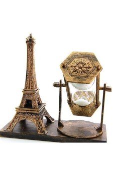 Masa Biblosu Dekoratif Süs Kum Saati Eyfel Kulesi Hediyelik Kum Saati Masa Biblosu Dekoratif Süs Kum Saati Eyfel Kulesi Hediyelik Kum Saati