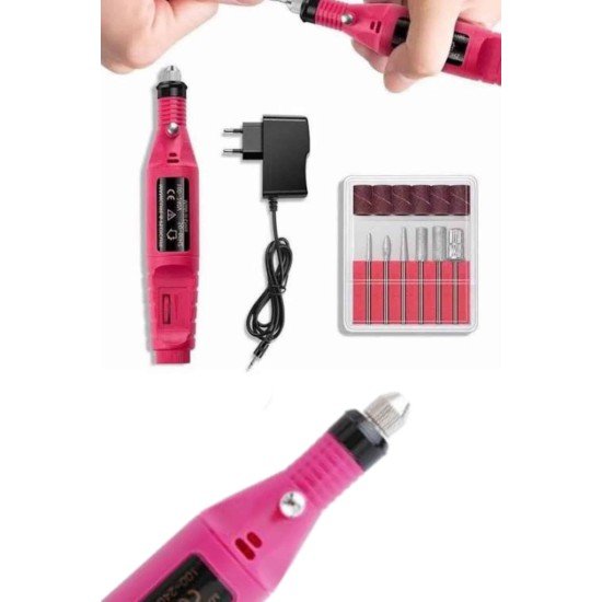 Profesyonel Manikür Pedikür Seti Törpü Makinesi Protez Tırnak Çıkarma Profesyonel Manikür Pedikür Seti Törpü Makinesi Protez Tırnak Çıkarma