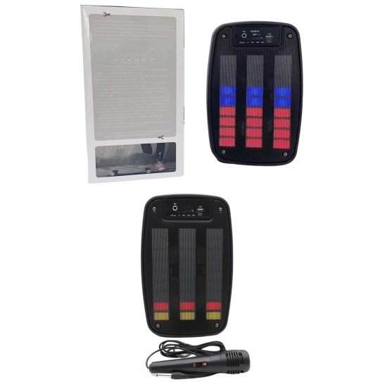 Kablosuz Hoparlör İOS ve Android Uyumlu Şarjlı SD Kart Girişli Bluetooth Hoparlör