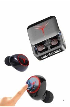 Kablosuz Şarj Göstergeli Powerbank Özellikli Bluetooth Kulaklık Çağrı Cevaplayabilen