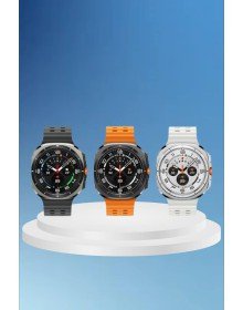 Akıllı Saat Müzik Dinleme Nabız Ölçer NFC ve GPS Uyumlu Sesli Asistan