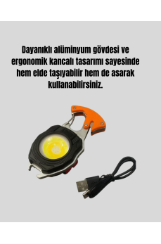 Taşınabilir Çok Amaçlı LED Işıklı Anahtarlık Taşınabilir Çok Amaçlı LED Işıklı Anahtarlık